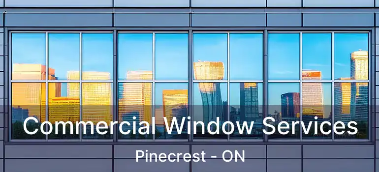  Commercial Window Services Pinecrest - ON