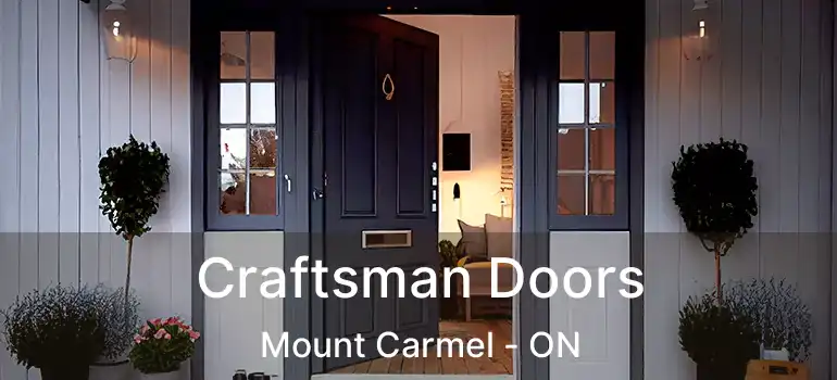  Craftsman Doors Mount Carmel - ON