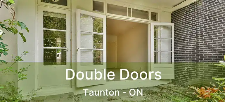  Double Doors Taunton - ON