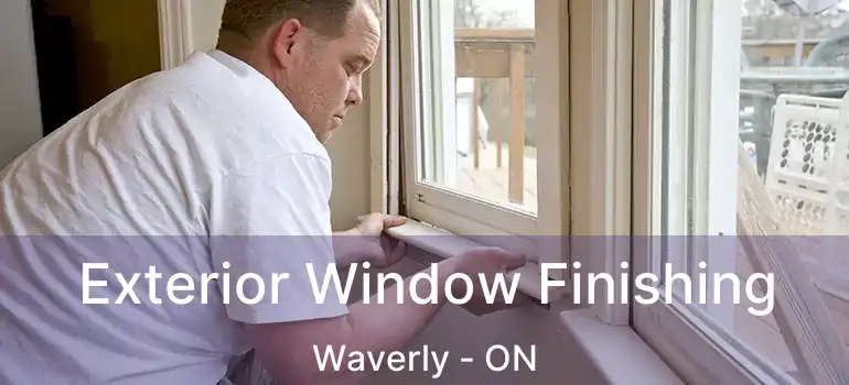  Exterior Window Finishing Waverly - ON
