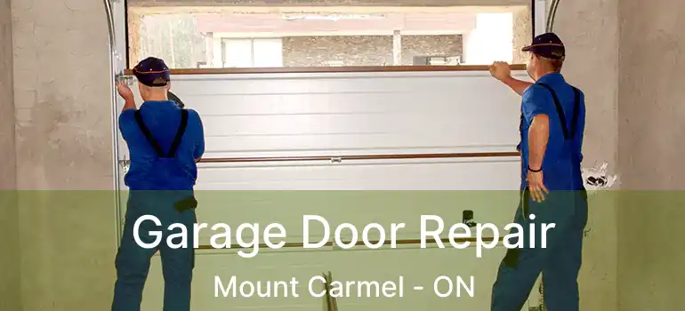  Garage Door Repair Mount Carmel - ON
