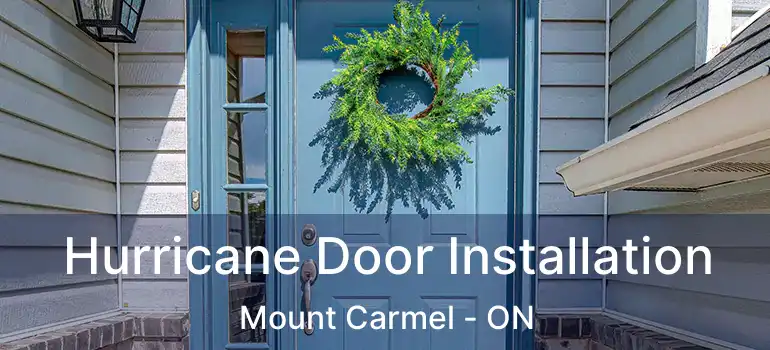  Hurricane Door Installation Mount Carmel - ON