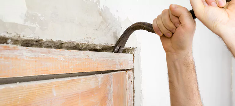 Wooden Garage Door Repair in Oshawa, Ontario