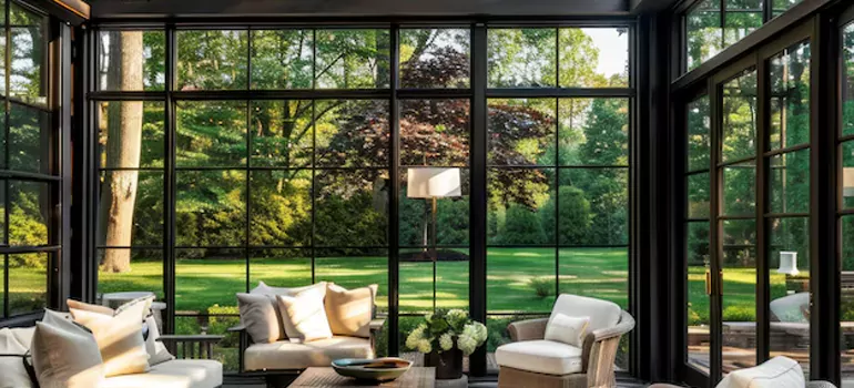 Flexible Vinyl Sunroom Windows in Windfields, Ontario