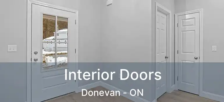  Interior Doors Donevan - ON