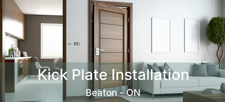  Kick Plate Installation Beaton - ON