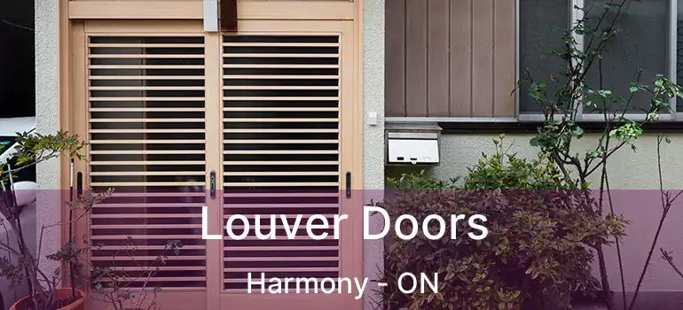  Louver Doors Harmony - ON