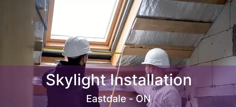  Skylight Installation Eastdale - ON