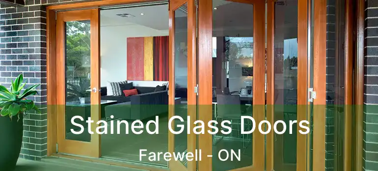  Stained Glass Doors Farewell - ON