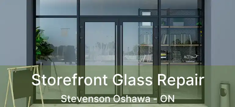  Storefront Glass Repair Stevenson Oshawa - ON