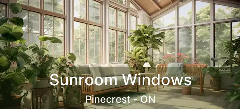 Sunroom Windows Pinecrest - ON