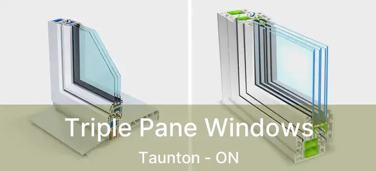  Triple Pane Windows Taunton - ON