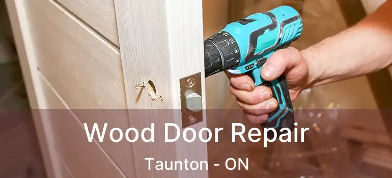  Wood Door Repair Taunton - ON